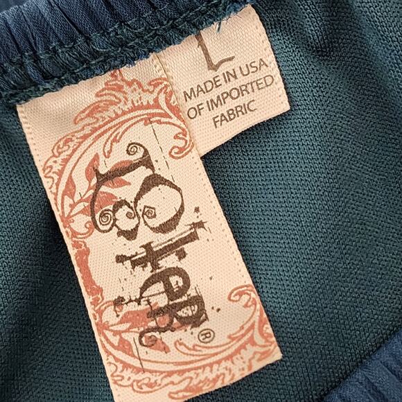 Large Blue Floral Chiffon L8ter Strapless Dress - Picture 3 of 4